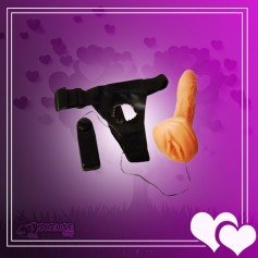 Strap On - Vibrating with Attached Vagina SO-005