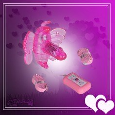 Butterfly Remote Control Strap On Vibrator SO-009