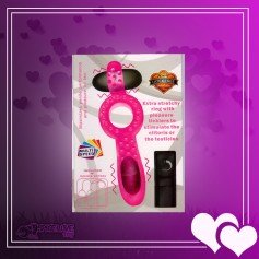 Couple Clitories and Testicle Vibrator BV-019