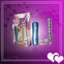 Silver Beaded Anal Vibrator AD-012