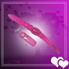 Double Headed Lesbian Dildo Vibrator AD-017