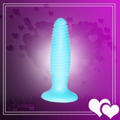 Ribbed Fat Anal Dildo AD-010