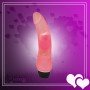 Ultra Slim Flexidick with vibrating Jelly RSV-035