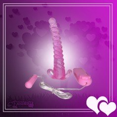 Crystal Jellies Pink Anal Starter Dildo AD-026