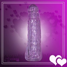 Outstretched Delay Crystal Penis Sleeve PES-015