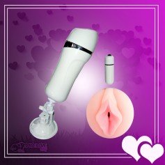 Comfortable Waterproof Hands Free Vibrating Male Stroker MS-038