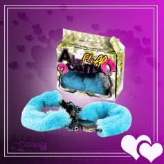 Ankle Fluff Cuffs with Keys BDSM-012