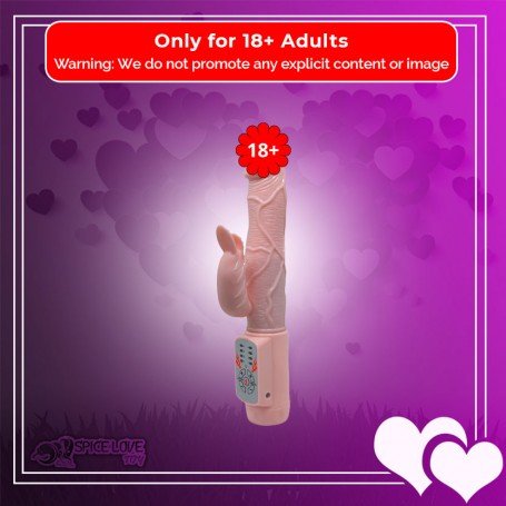 Rabbit Vibrator with 4 Vibration and Rotation Settings RV-051