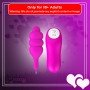 Purple Bullet Vibrator with 12 Vibration Settings BV-042