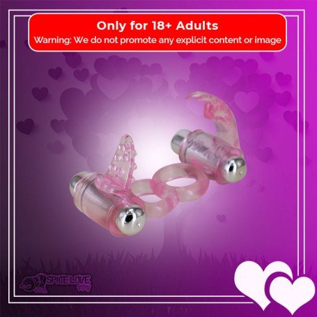 Vibrating Jelly Cock Ring CR-022